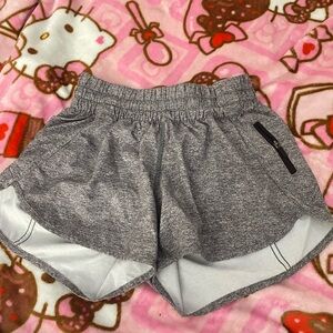 lululemon athletica Heather Gray Women's Athletic Shorts